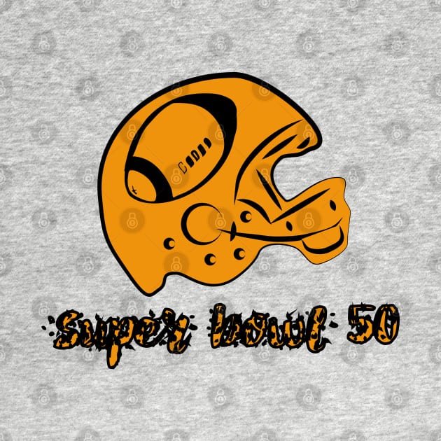 Super Bowl 50 by today logo design